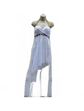 Greek Goddess Toga Costume Halloween Cosplay Women's Size Medium 8-10